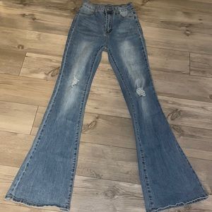 Shein flare jeans